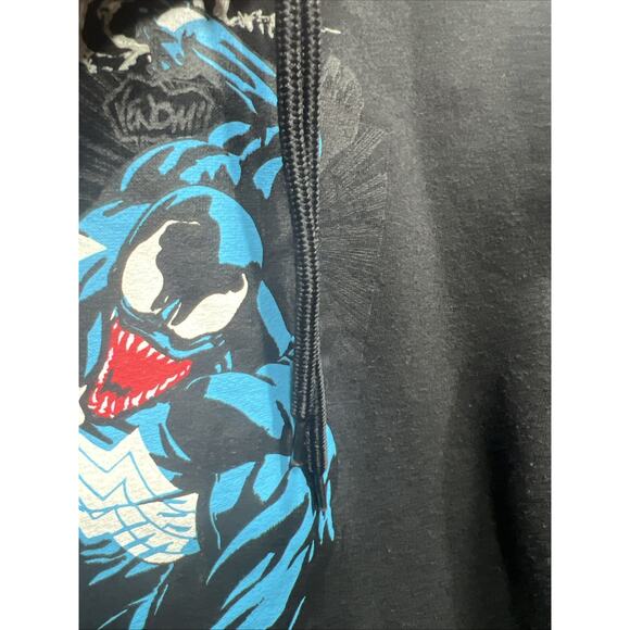 Vintage Marvel Comic Venom from Spider-Man Retro Mens Hoodie Size M - Picture 8 of 12